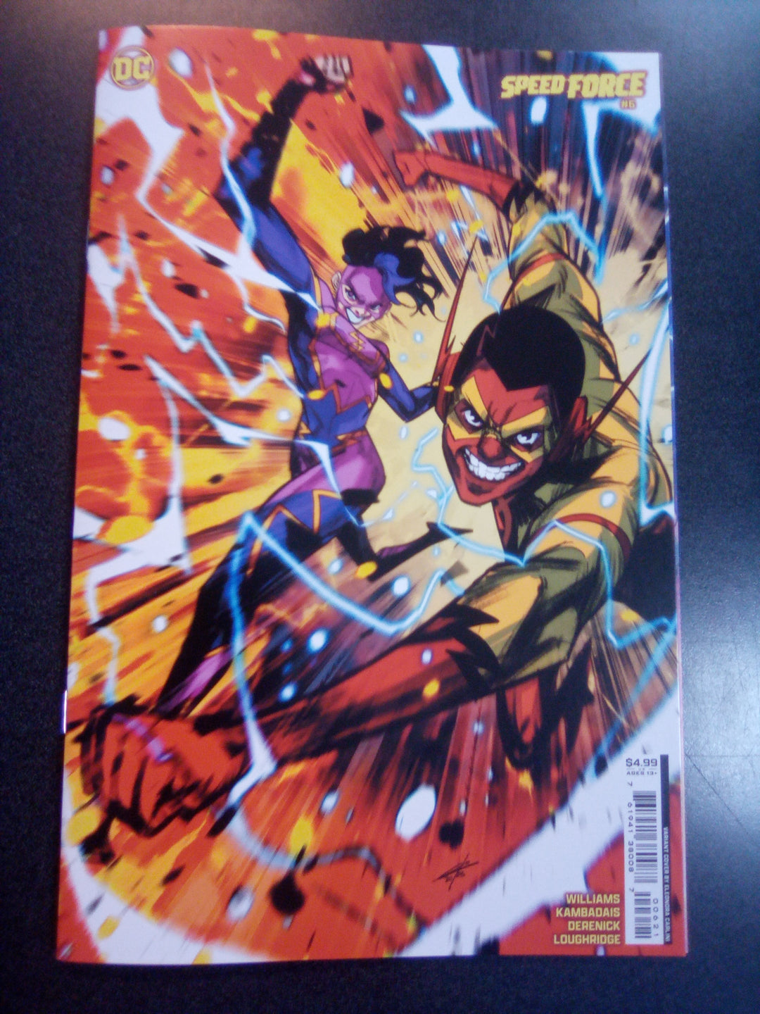 Speed Force #6 (Of 6) Cover B Eleonora Carlini Card Stock Variant