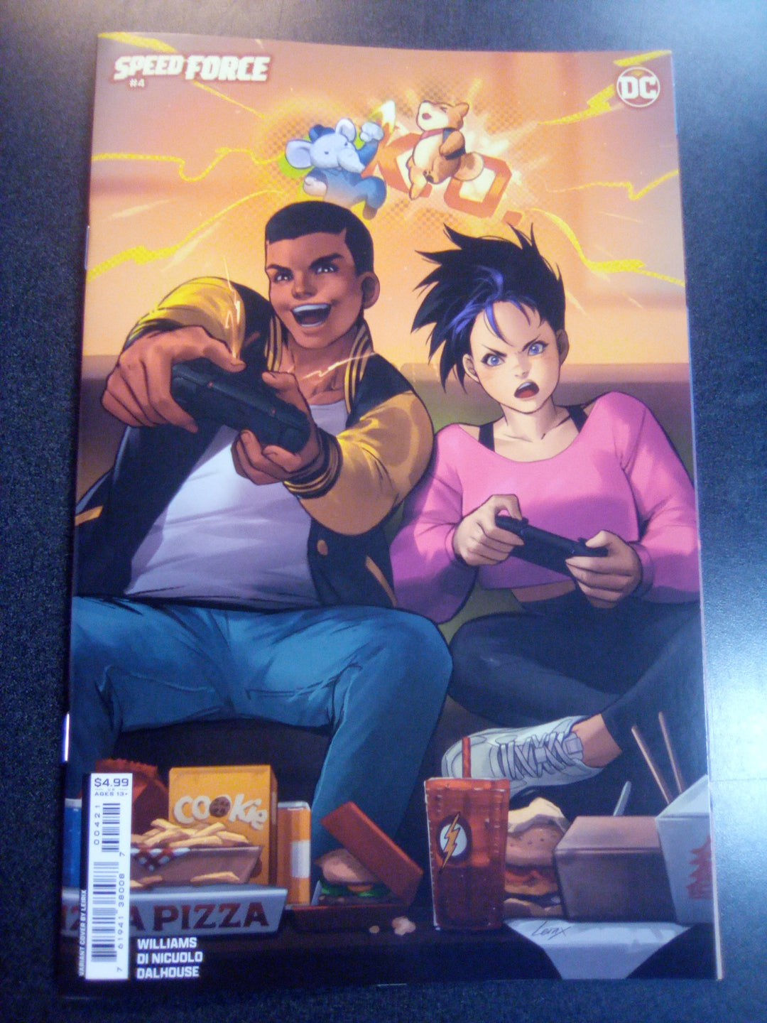 Speed Force #4 (Of 6) Cover B Lesley Leirix Li Card Stock Variant