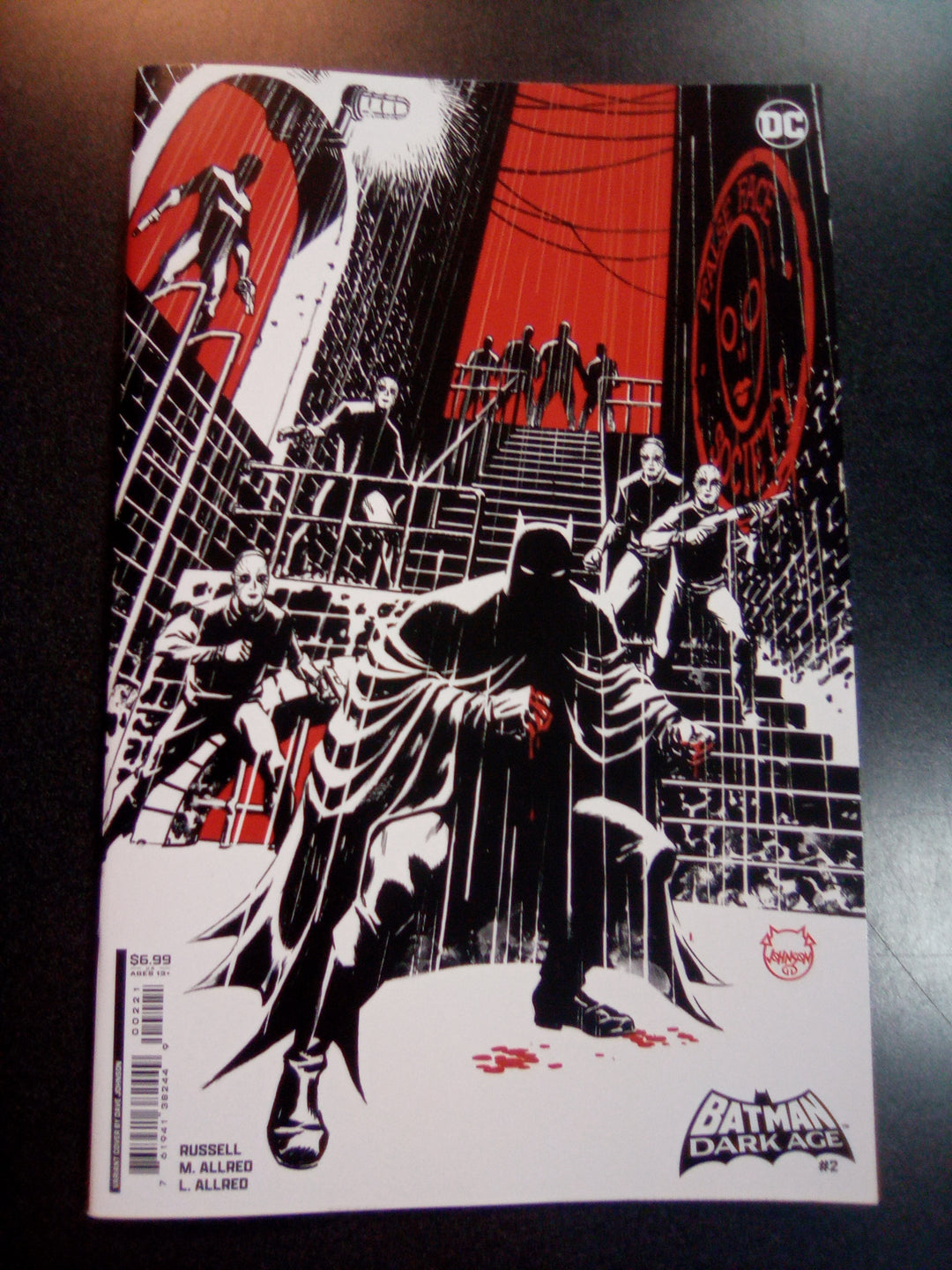 Batman Dark Age #2 (Of 6) Cover B Dave Johnson Card Stock Variant