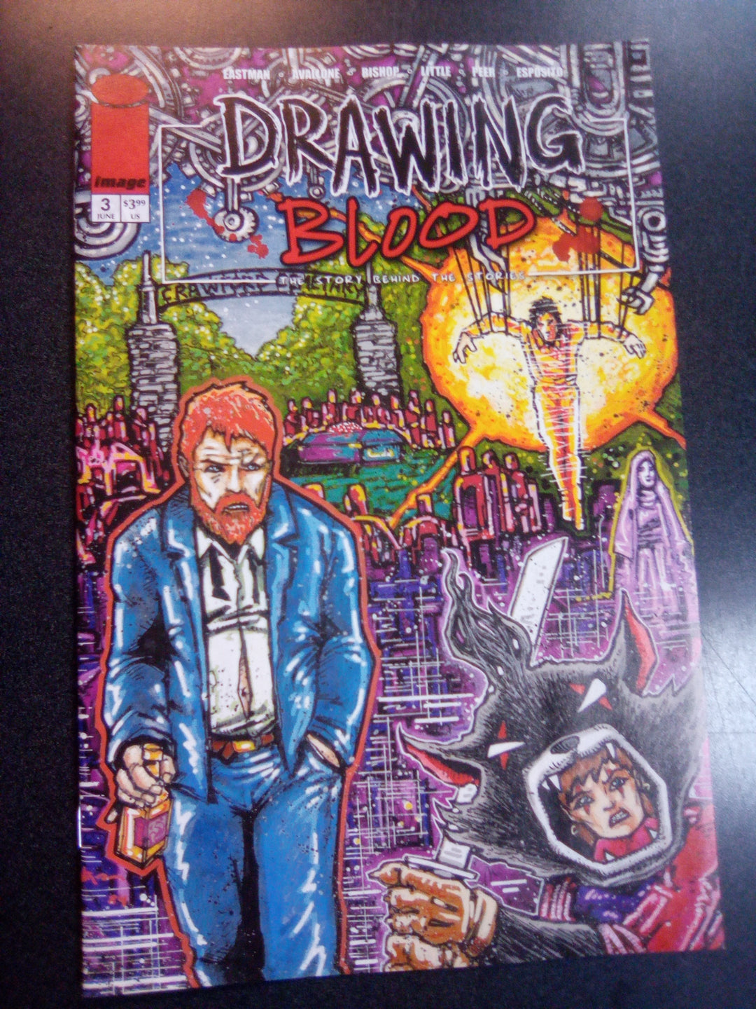 Drawing Blood #3 (Of 12) Cover A Kevin Eastman