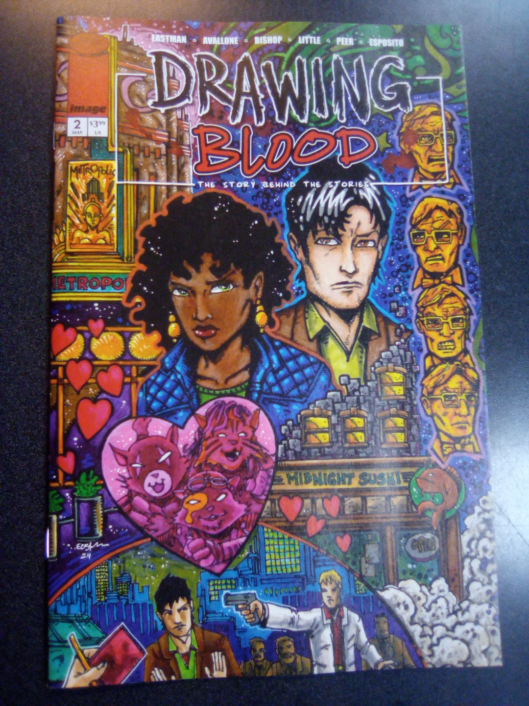 Drawing Blood #2 (Of 12) Cover A Kevin Eastman