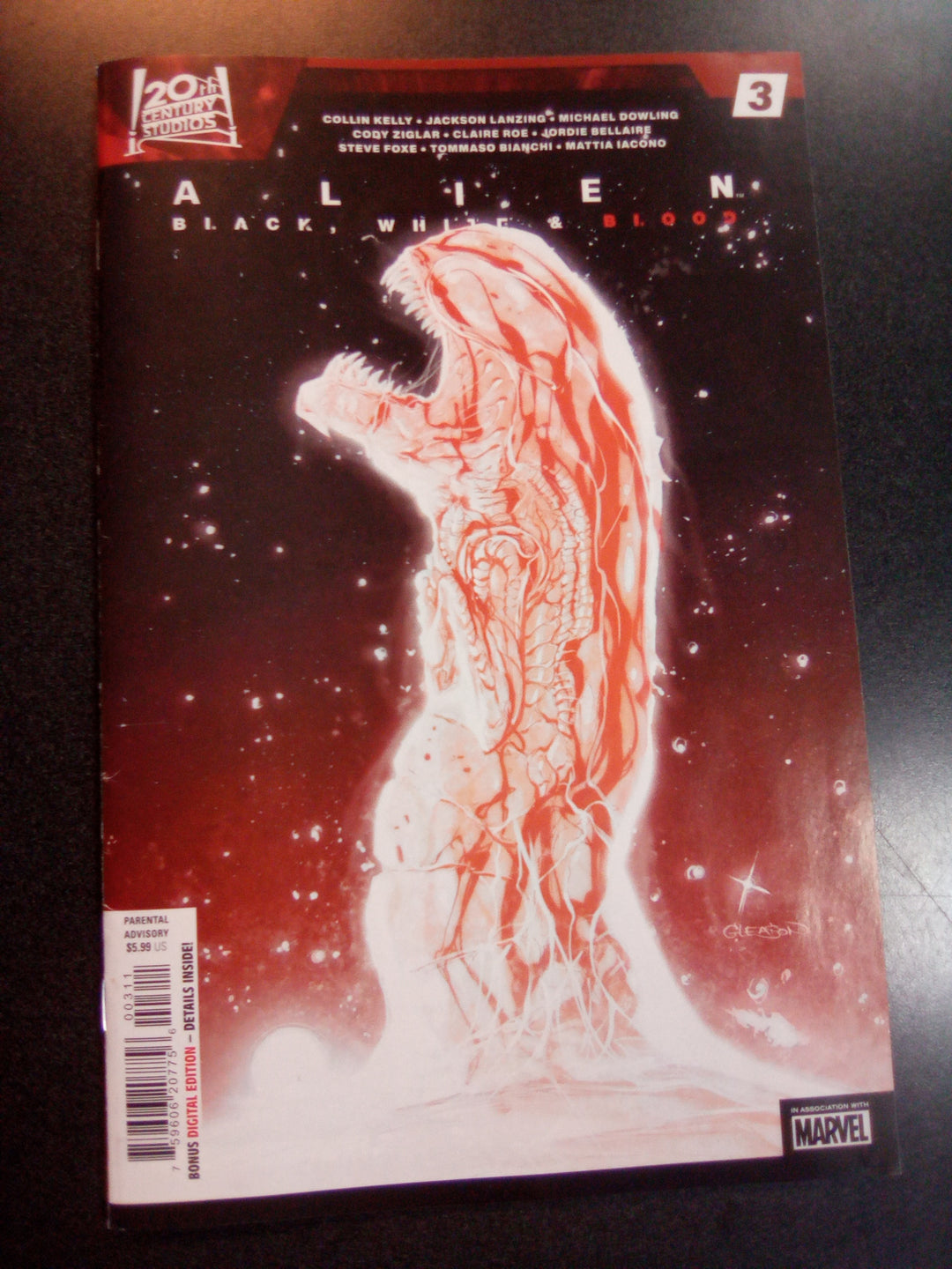 Alien: Black, White & Blood #3