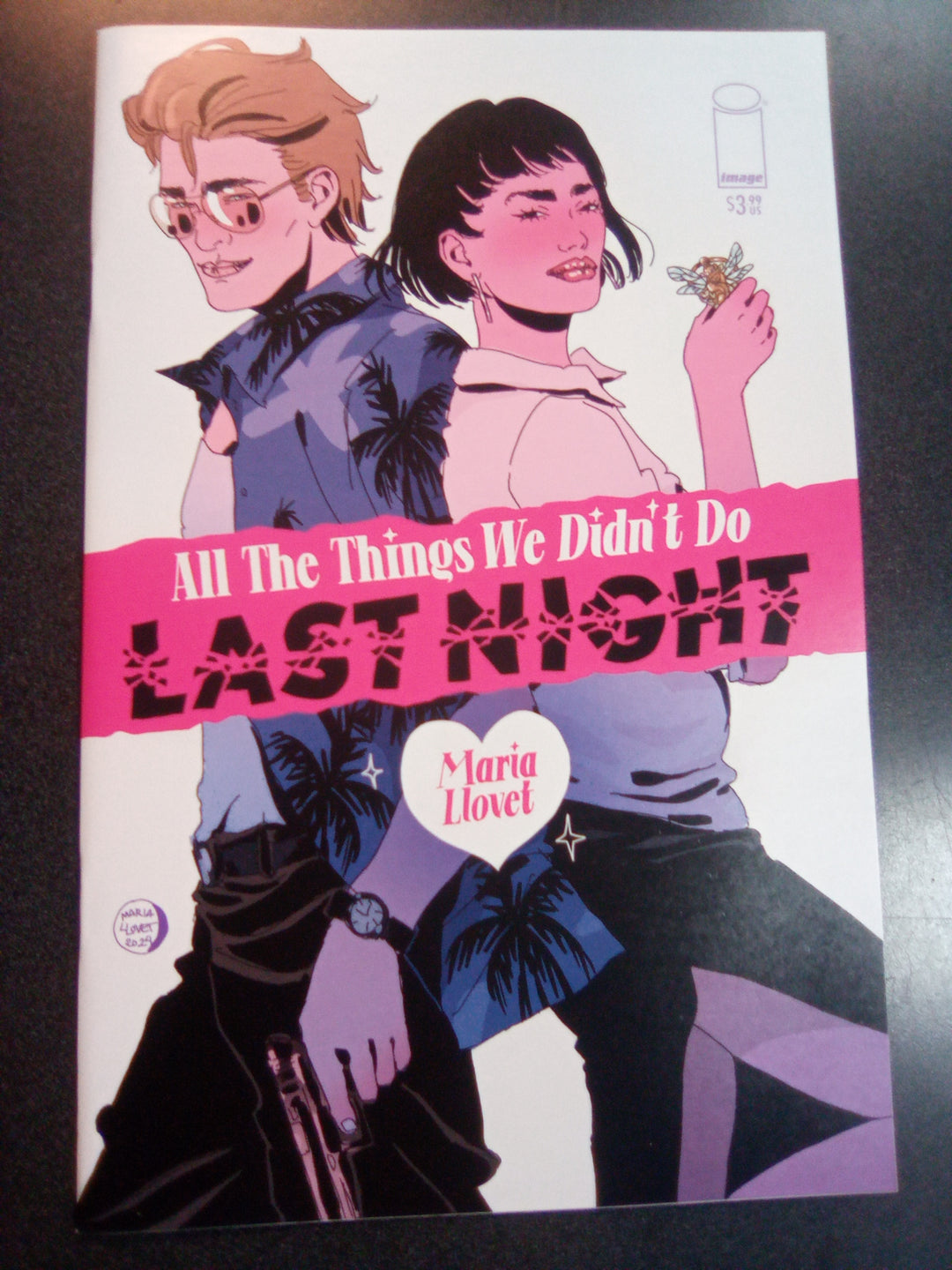 All The Things We Didn't Do Last Night (One Shot) Cover A Maria Llovet