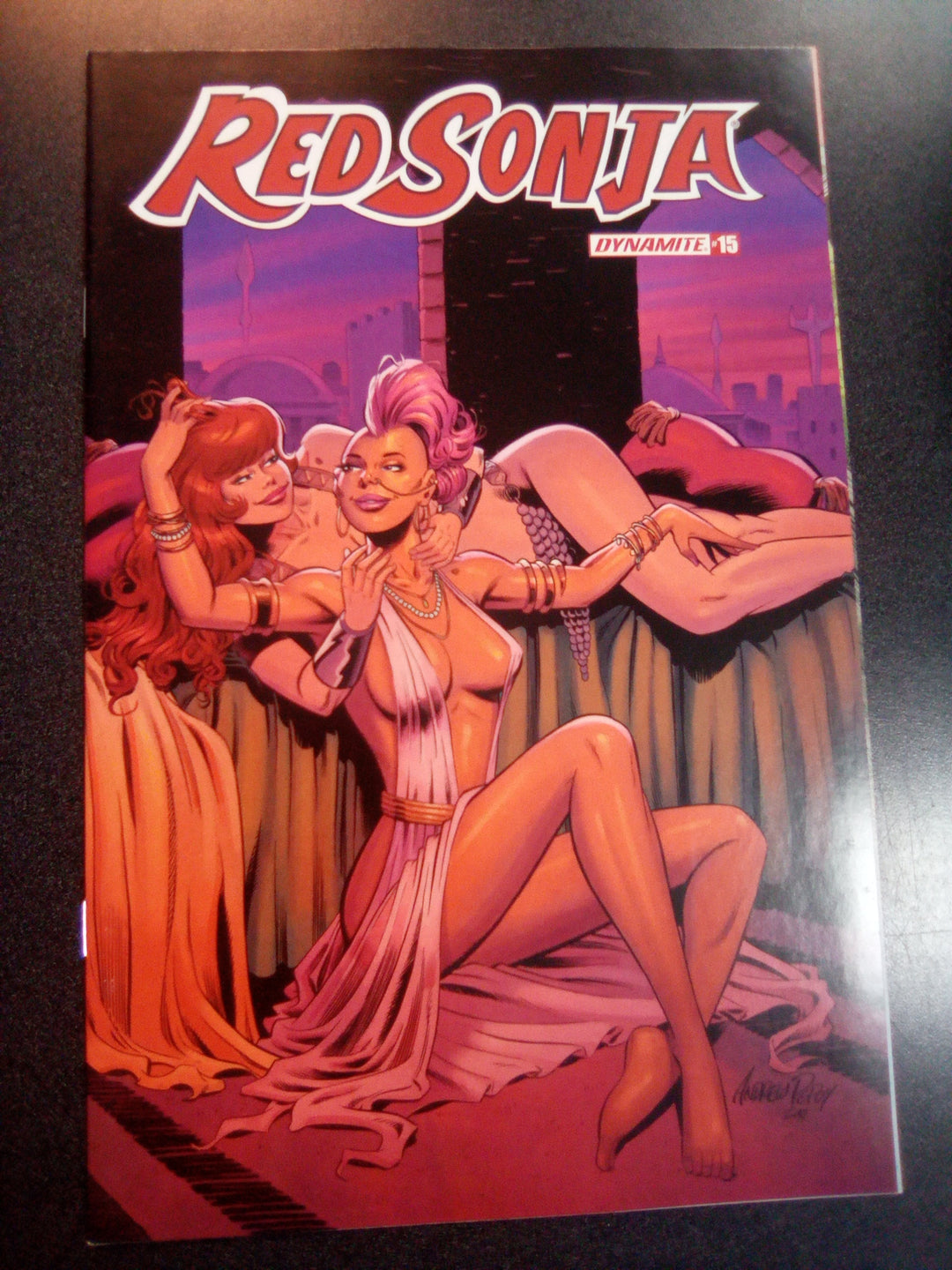 Red Sonja #15 1:10 Andrew Pepoy Seduction Variant