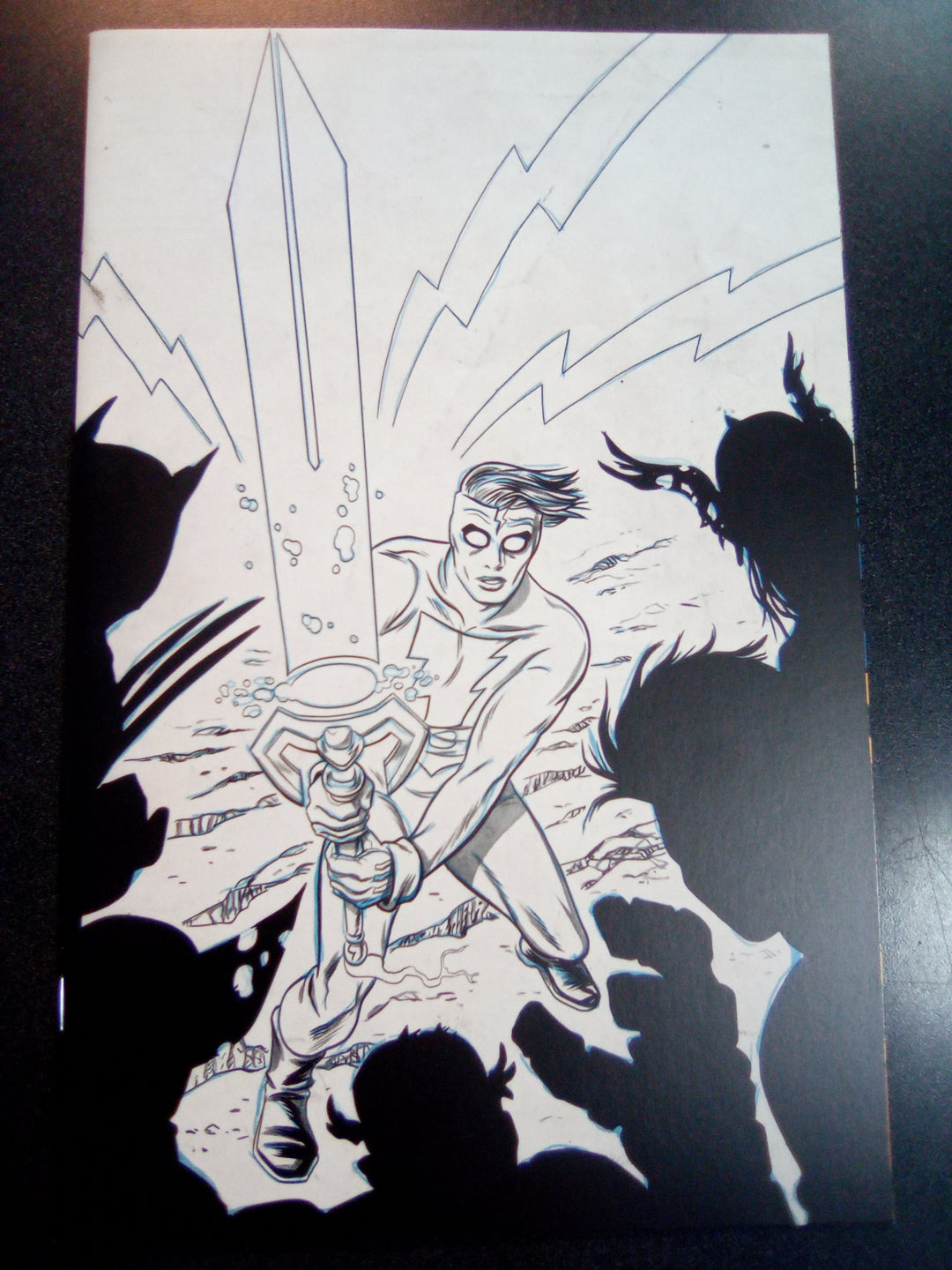 Crossover #4 1:100 Allred Sketch Variant