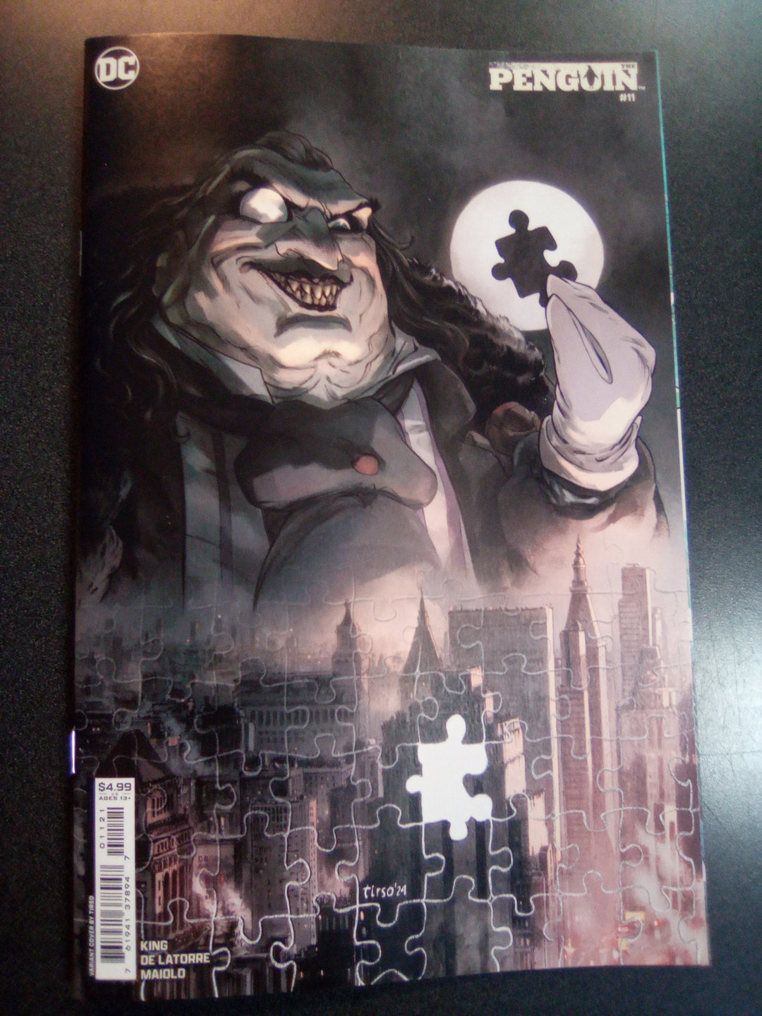 Penguin #11 Cover B Tirso Cons Card Stock Variant