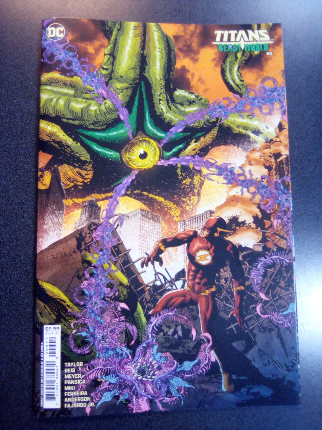 Titans Beast World #6 (Of 6) Cover C Mike Deodato Jr Card Stock Variant