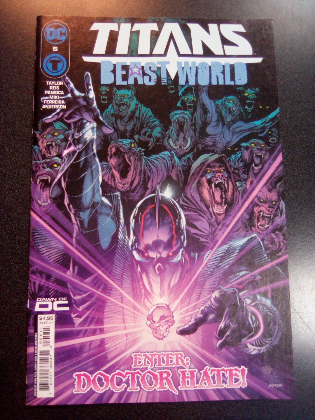 Titans Beast World #5 (Of 6) Cover A Ivan Reis