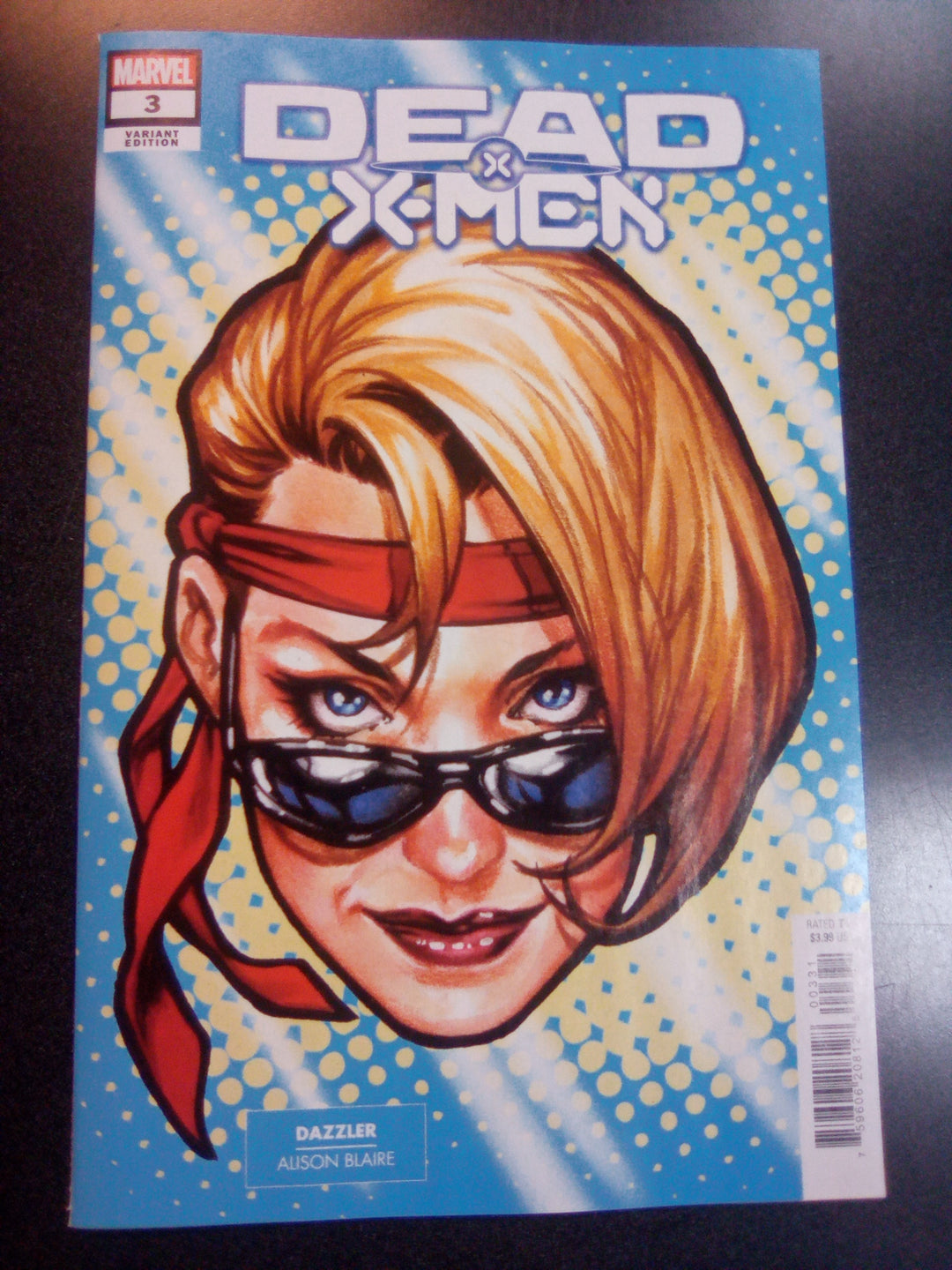 Dead X-Men #3 Mark Brooks Headshot Variant
