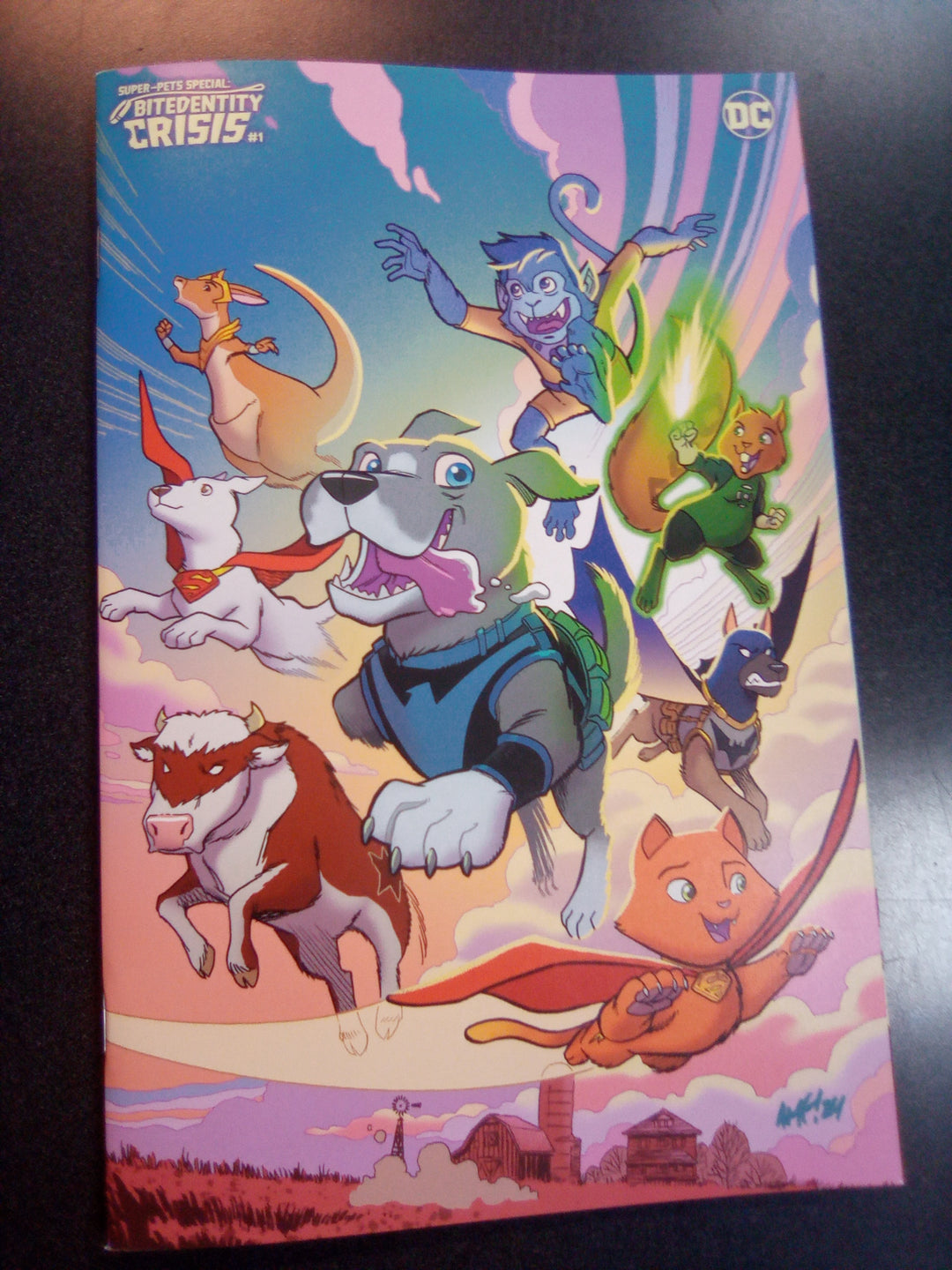 Super-Pets Special Bitedentity Crisis #1 (One Shot) Cover C Tony Fleecs Card Stock Variant