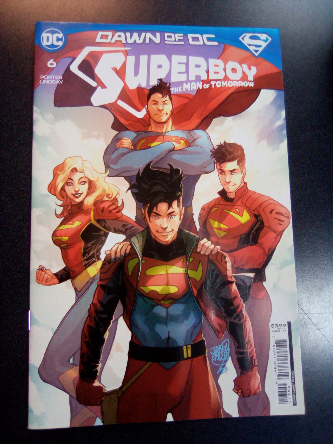 Superboy The Man Of Tomorrow #6 (Of 6) Cover A Jahnoy Lindsay