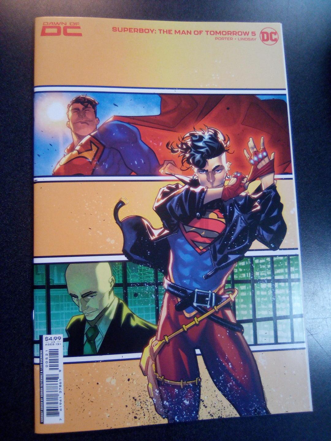 Superboy The Man Of Tomorrow #5 (Of 6) Cover B Adrian Gutierrez Card Stock Variant