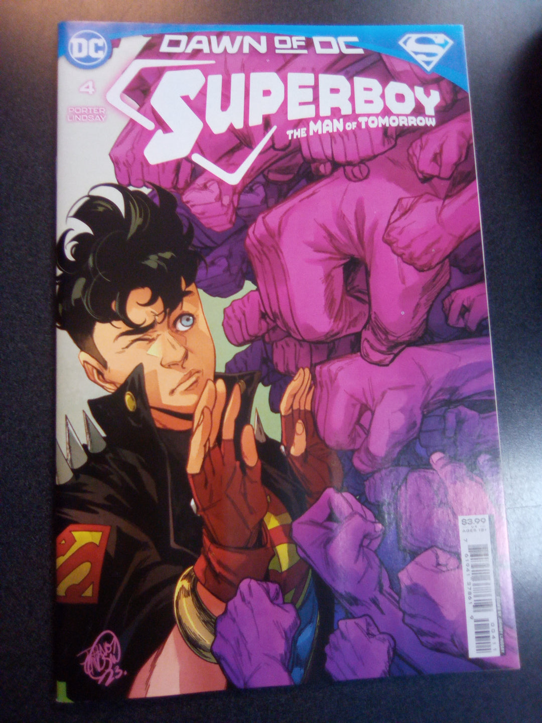 Superboy The Man Of Tomorrow #4 (Of 6) Cover A Jahnoy Lindsay