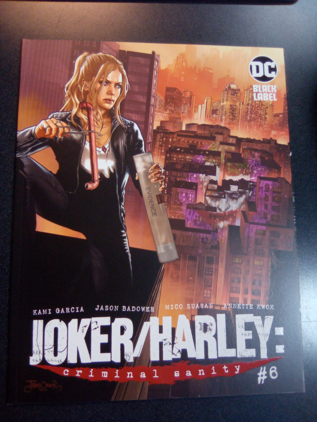 Joker Harley Criminal Sanity #6 (Of 8) Cover B Jason Badower Variant (Mature)