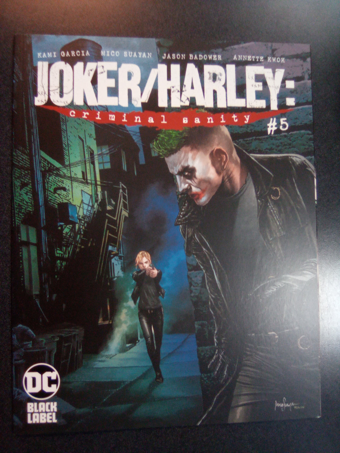 Joker Harley Criminal Sanity #5 (Of 9) Cover B Mico Suayan Variant (Mature)