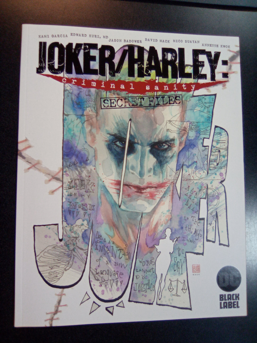 Joker Harley Criminal Sanity Secret Files #1