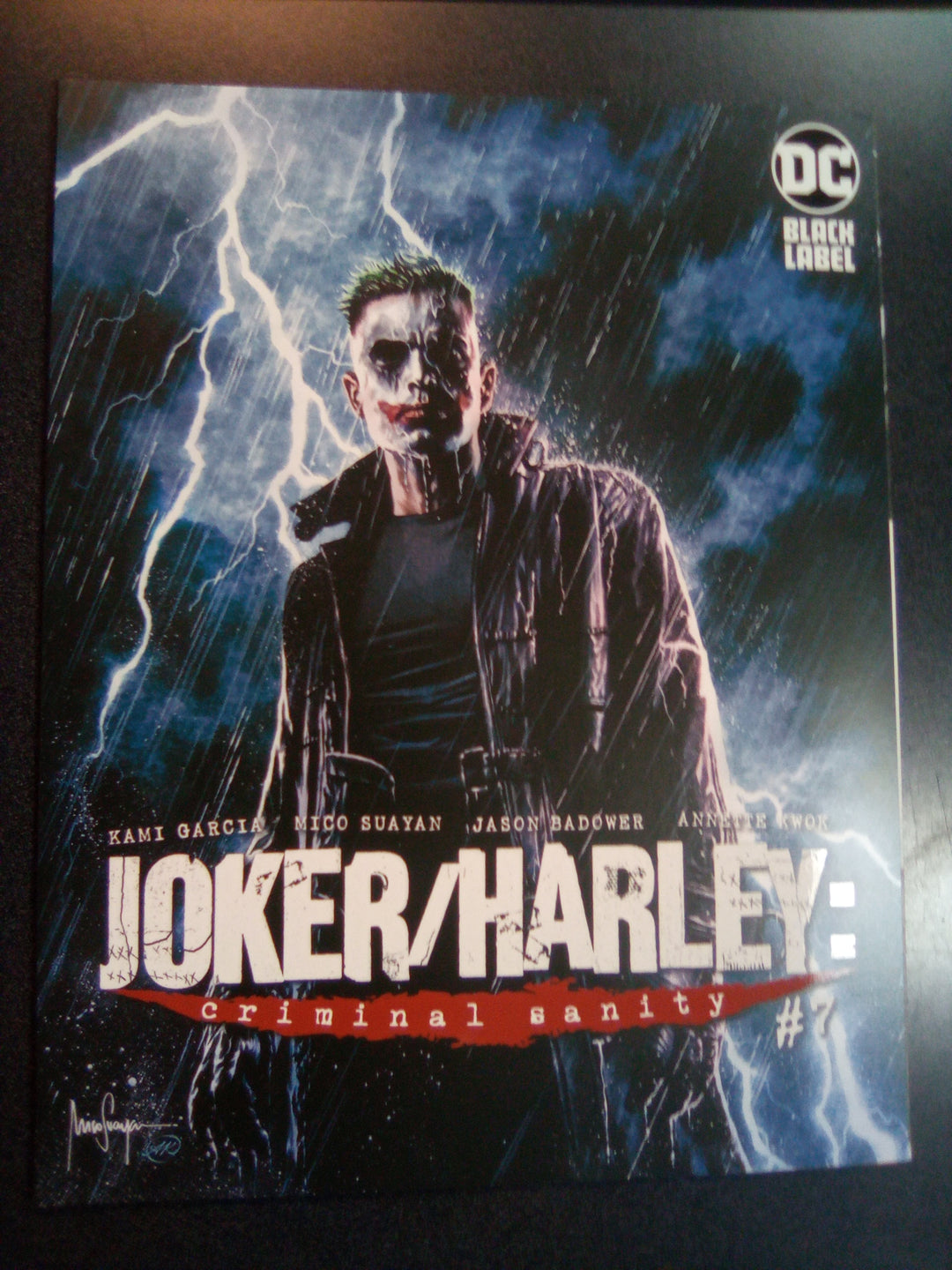 Joker Harley Criminal Sanity #7 (Of 8) Cover B Mico Suayan Variant (Mature)