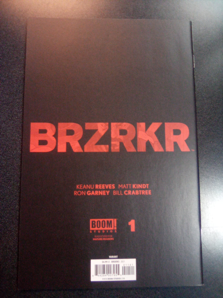 BRZRKR #1 1:500 Mark Brooks Sketch Variant