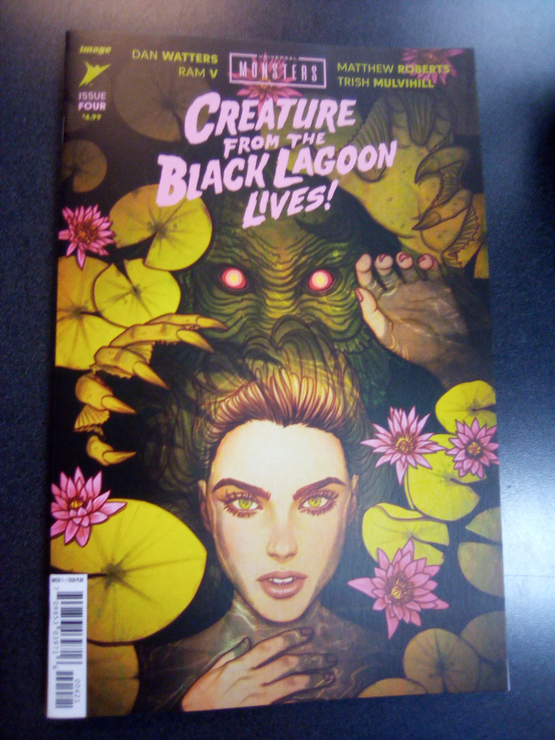 Universal Monsters Creature From The Black Lagoon Lives! #4 (Of 4) Cover B Jenny Frison Variant
