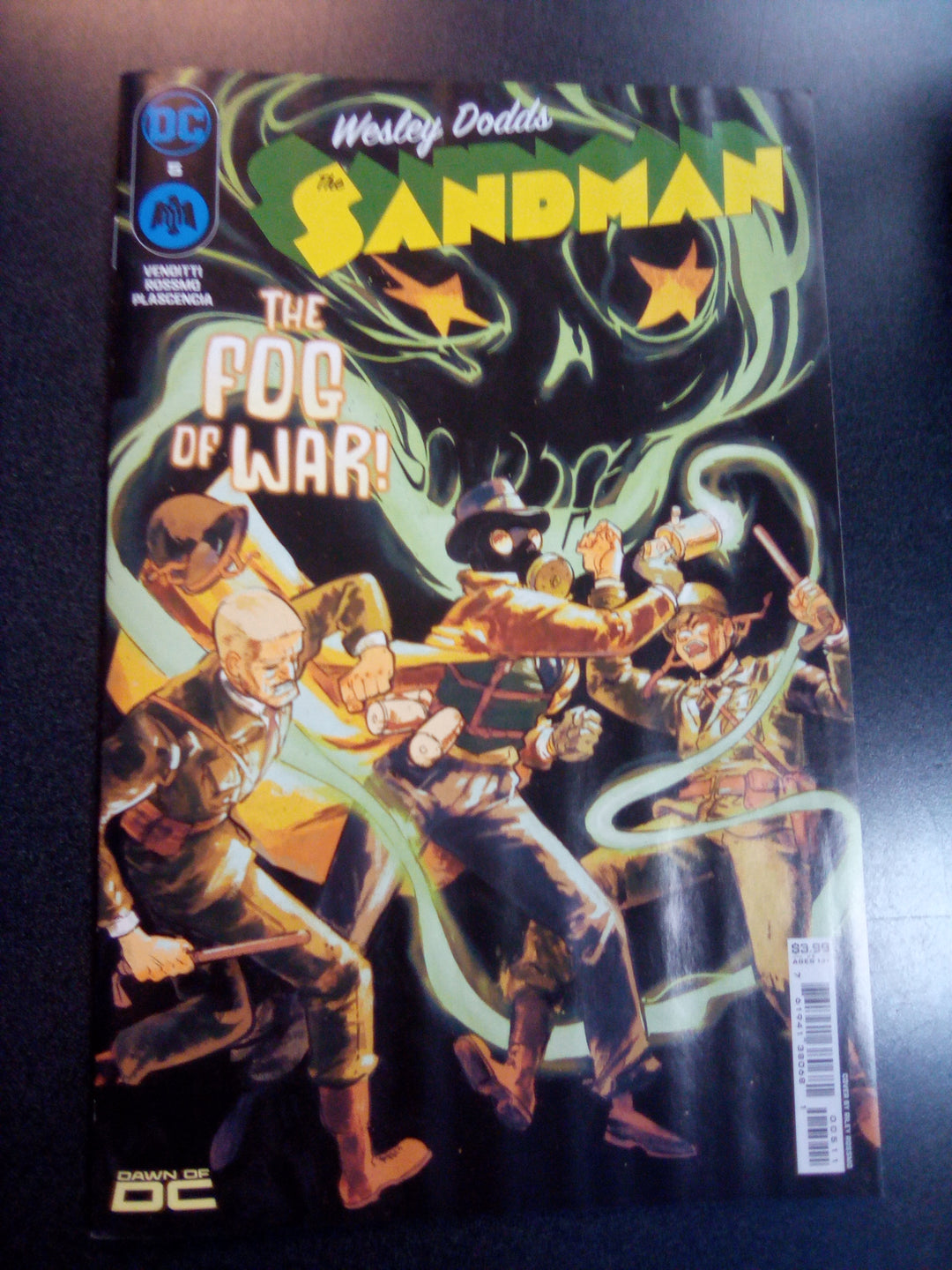 Wesley Dodds The Sandman #5 (Of 6) Cover A Riley Rossmo