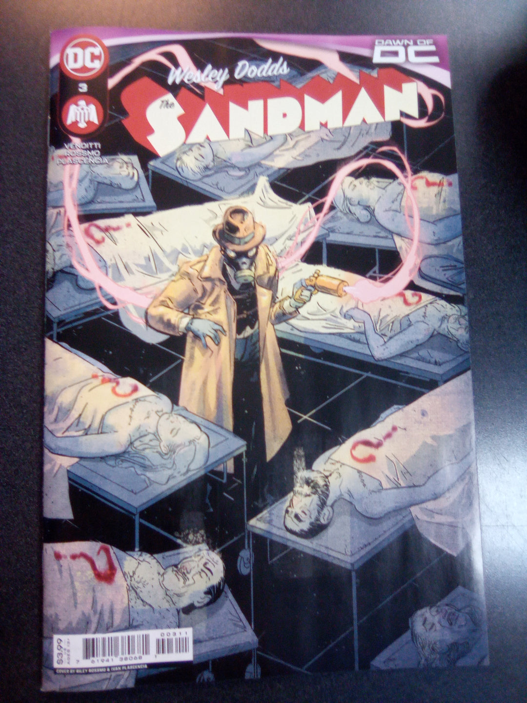 Wesley Dodds The Sandman #3 (Of 6) Cover A Riley Rossmo