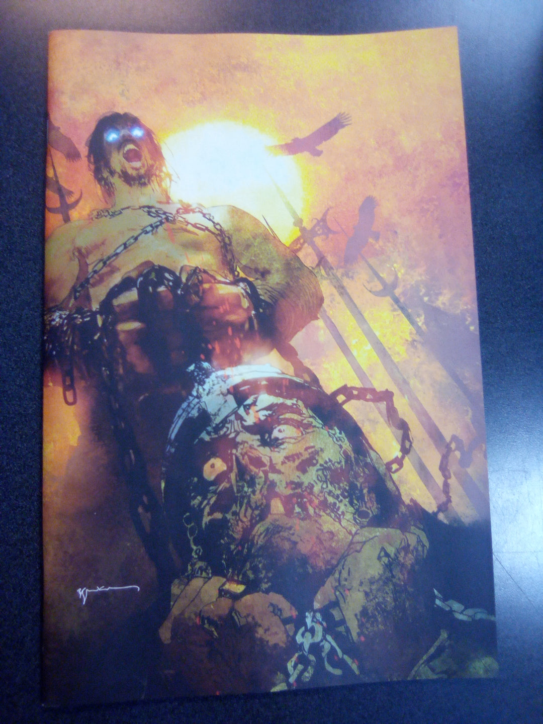 BRZRKR The Lost Book Of B #1 Cover G 50 Copy Variant Edition Sienkiewicz