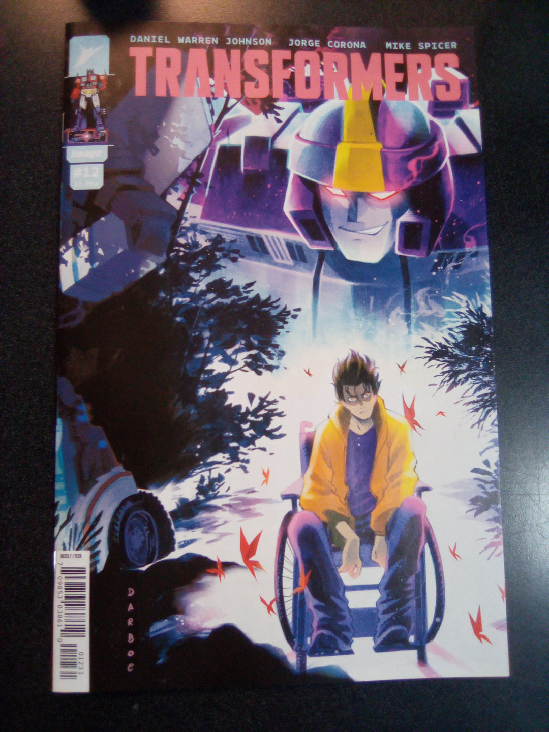 Transformers #12 Cover C 1 in 10 Karen S Darboe Connecting Variant