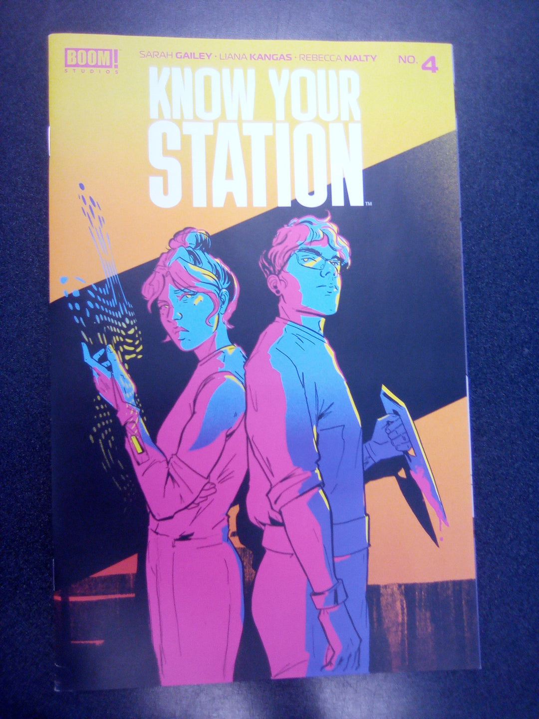 Know Your Station #4 (Of 5) Cover A Kangas