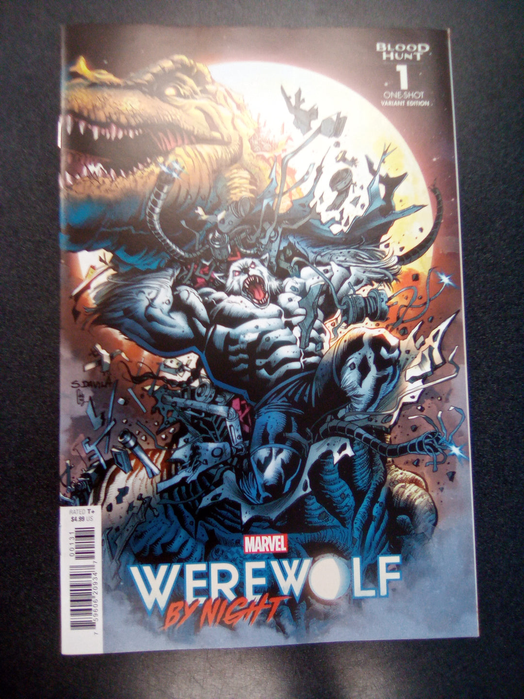 Werewolf By Night: Blood Hunt #1 Sergio Davila Variant [Bh]
