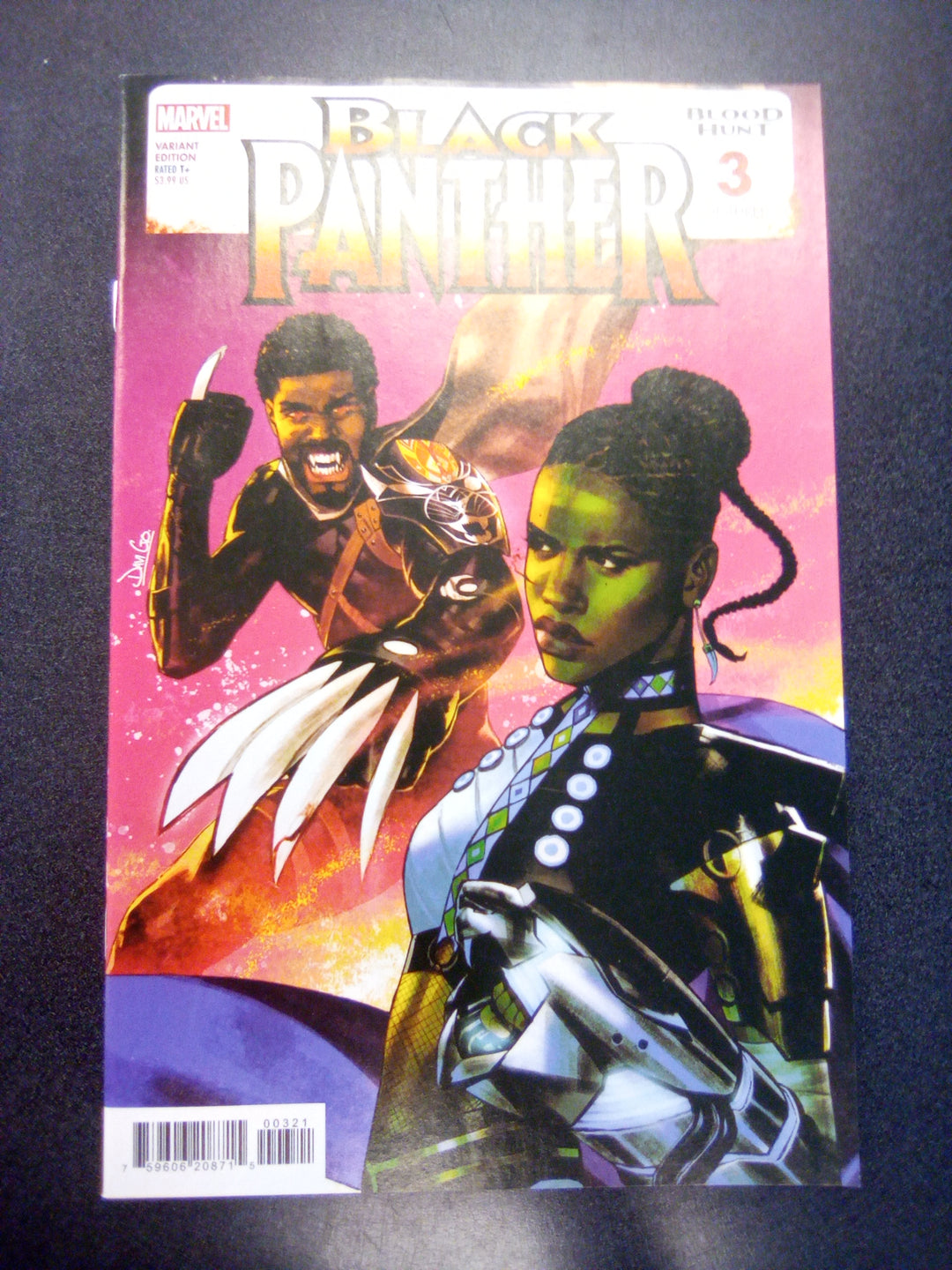 Black Panther: Blood Hunt #3 Davi Go Variant [Bh]