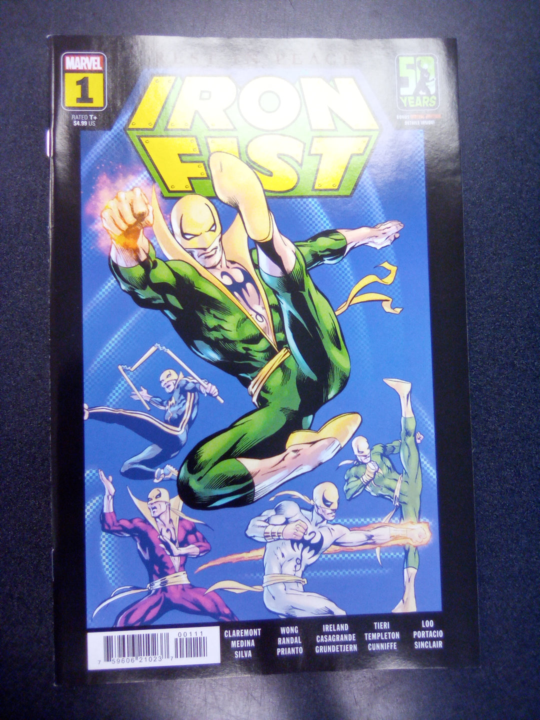 Iron Fist 50th Anniversary Special #1