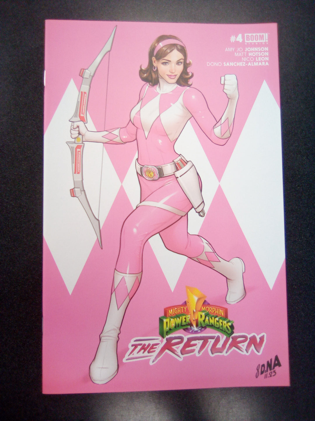 Mighty Morphin Power Rangers The Return #4 (Of 4) Cover B Naka