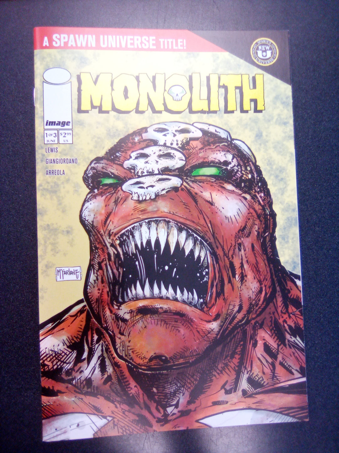Spawn Monolith #1 2nd Print