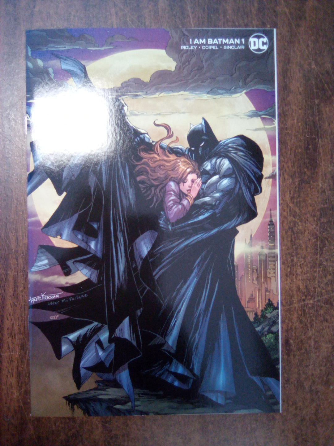 I Am Batman #1 Tyler Kirkham Minimal Trade Variant