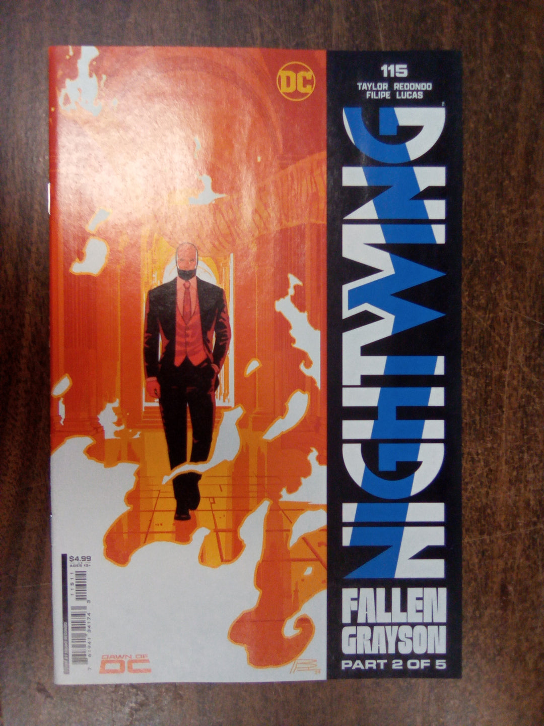 Nightwing #115 Cover A Bruno Redondo