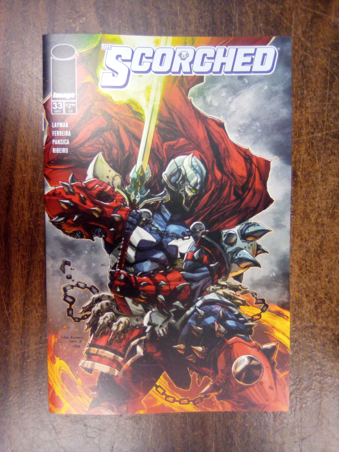 Spawn Scorched #33 Cover B Von Randal Variant
