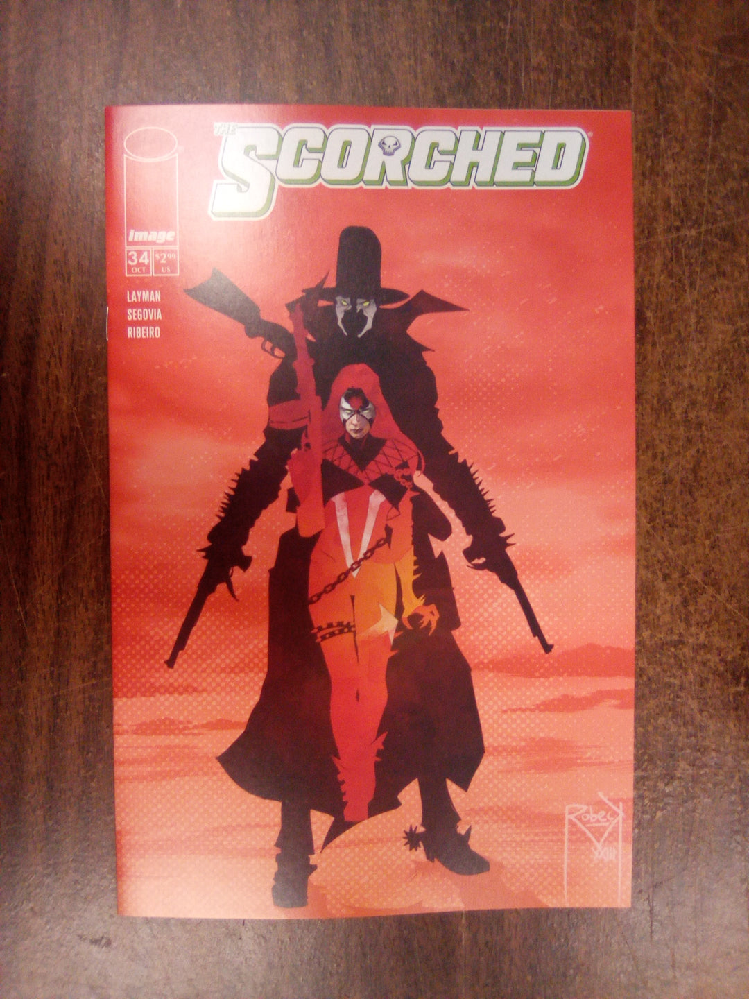 Spawn Scorched #34 Cover A Thaddeus Robeck