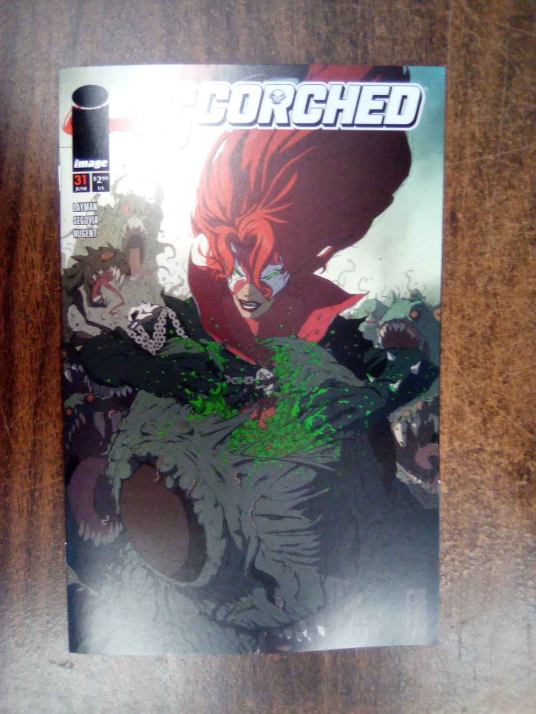 Spawn Scorched #31 Cover B Tonton Revolver Variant