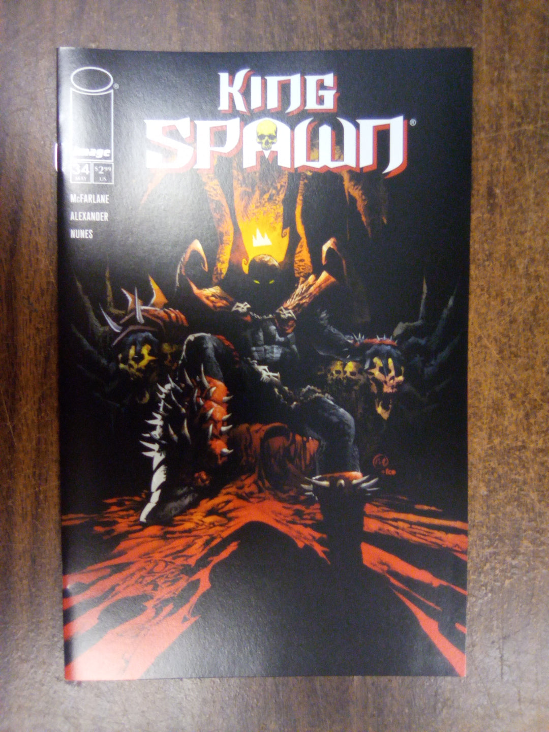 King Spawn #34 Cover A Jason Shawn Alexander