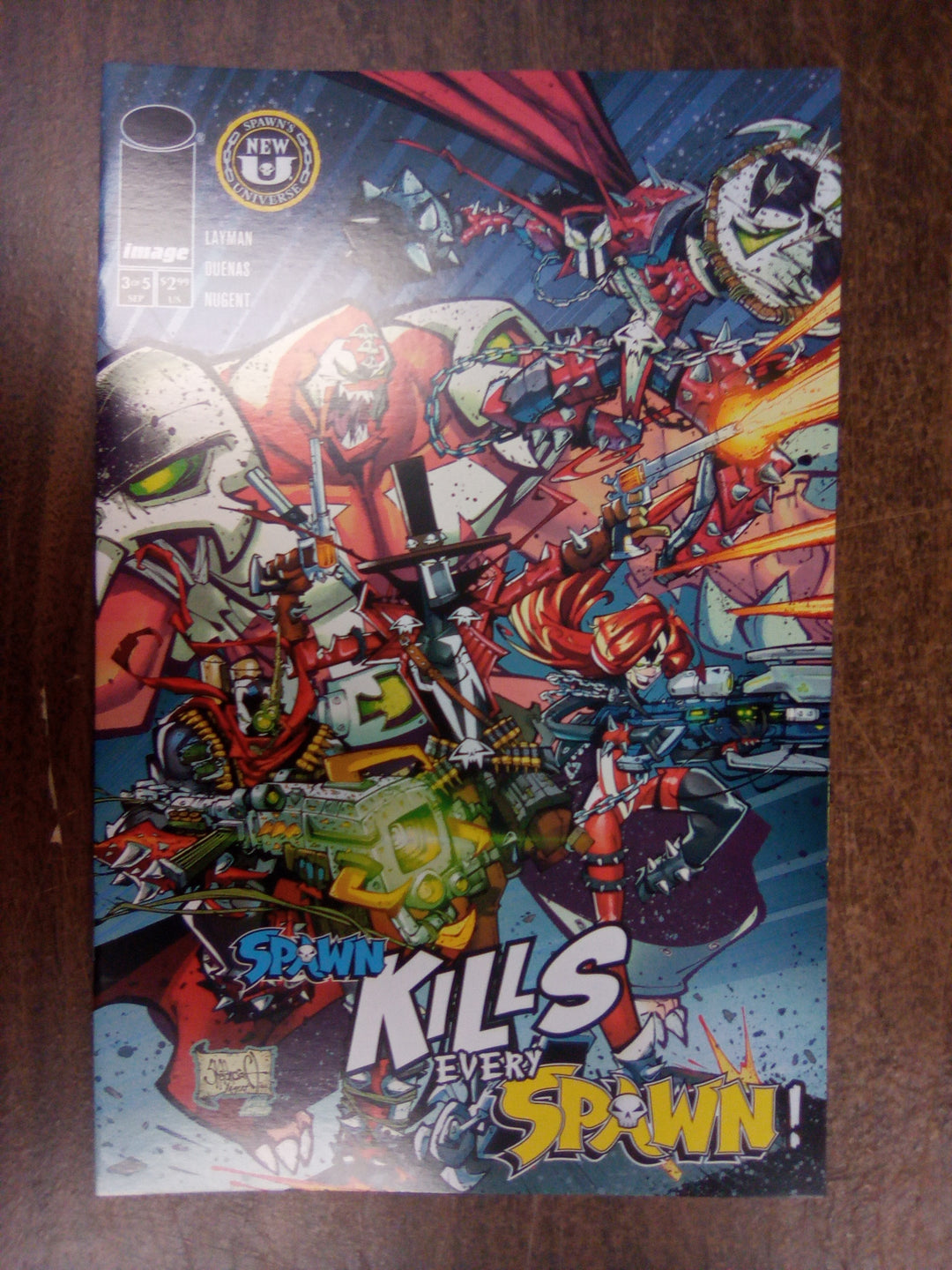 Spawn Kills Every Spawn #3 (Of 5) Cover A Rob Sketchcraft Duenas