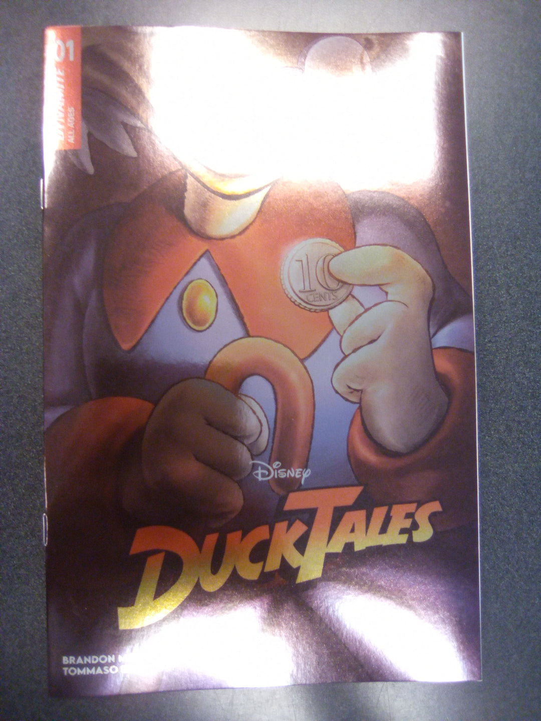 Ducktales #1 Cover K 10 Quah Foil Variant