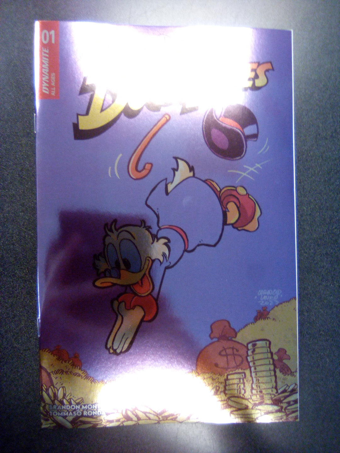 Ducktales #1 Cover L 10 Lauro Foil Variant