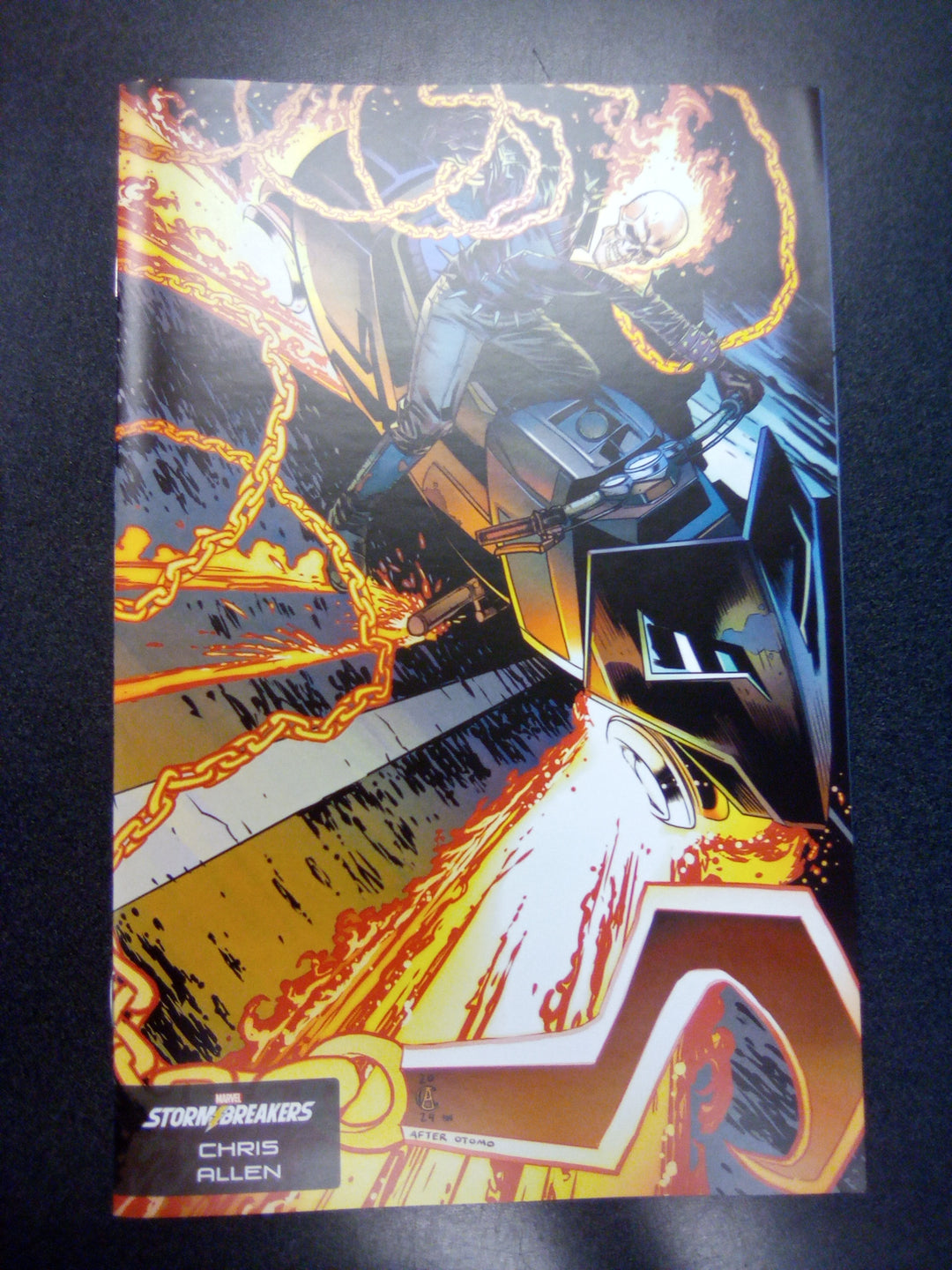 Amazing Spider-Man #58 Chris Allen Stormbreakers Variant