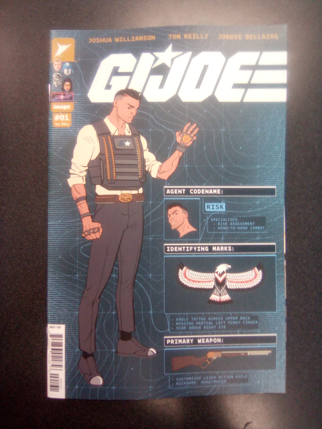 G.I. Joe #1 Cover L Inc 1:250 Tom Reilly Variant