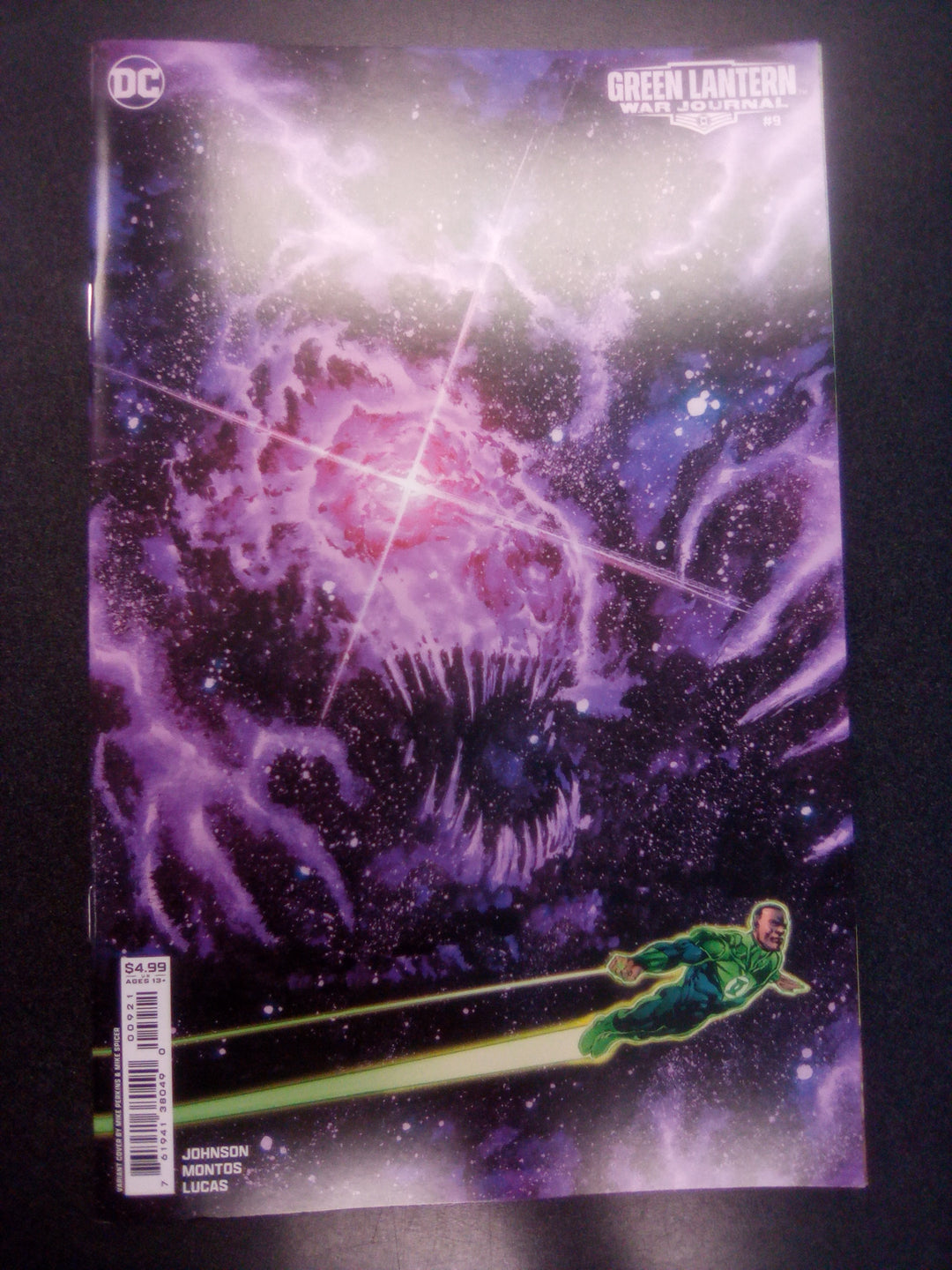 Green Lantern War Journal #9 Cover B Mike Perkins Card Stock Variant