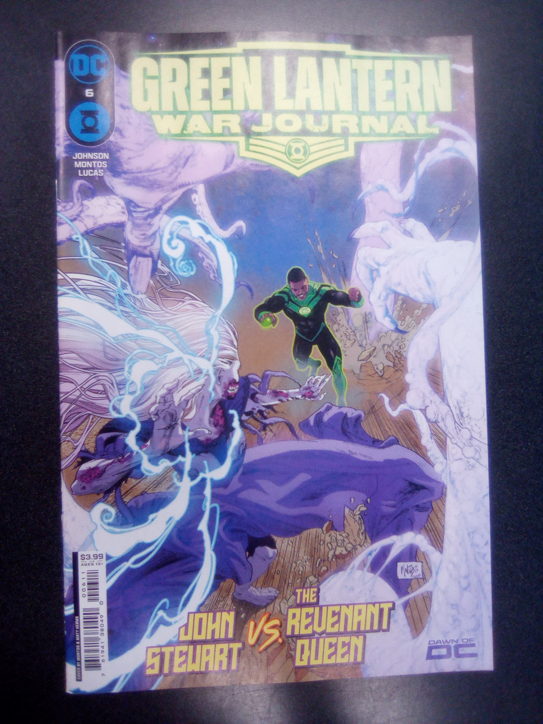 Green Lantern War Journal #6 Cover A Montos