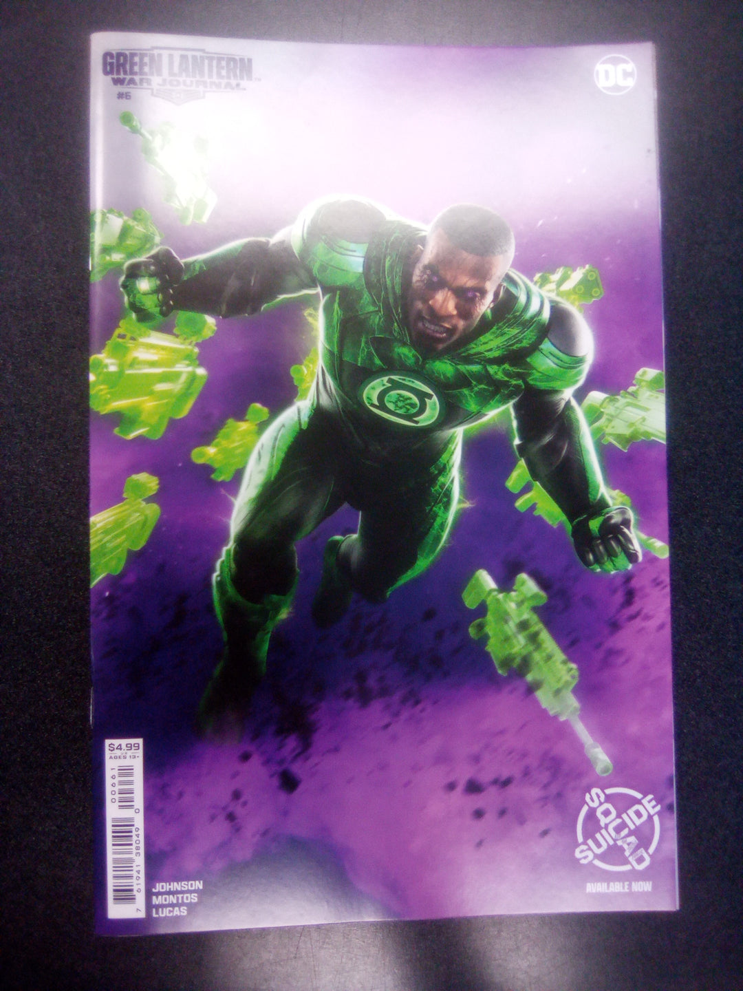 Green Lantern War Journal #6 Cover D Suicide Squad Kill Arkham Asylum Game Key Art Card Stock Variant