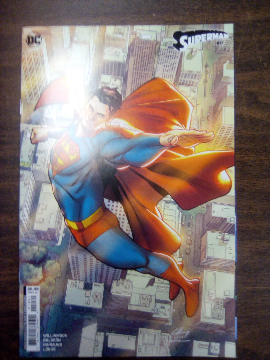 Superman #12 Cover C Clayton Henry Card Stock Variant