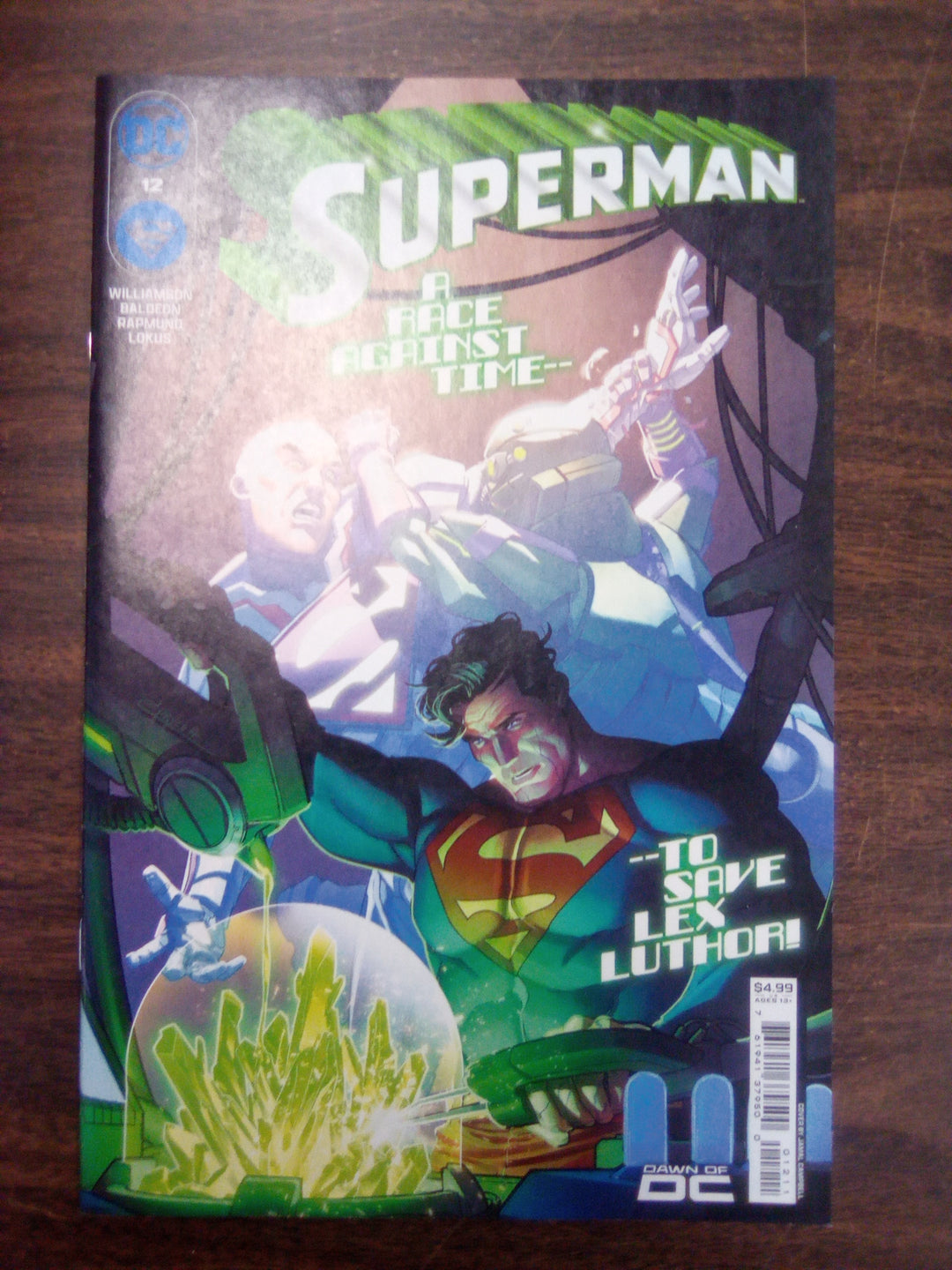 Superman #12 Cover A Jamal Campbell