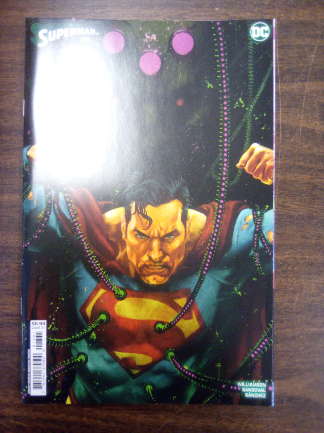 Superman #13 Cover C Sebastian Fiumara Card Stock Variant (House Of Brainiac)